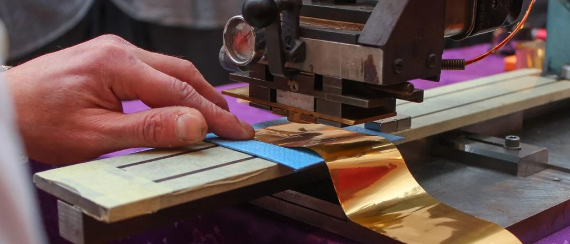 Hot stamping foils decoration services for plastic component branding and product identification at Hi-Rel Plastics
