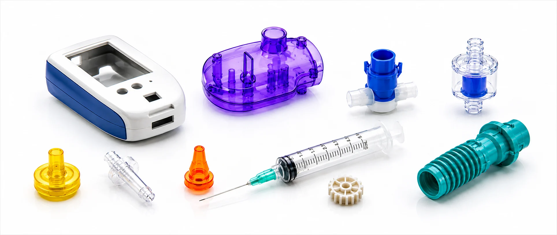 Cleanroom injection molding for medical device manufacturing at Hi-Rel Plastics ISO Class 7 facility