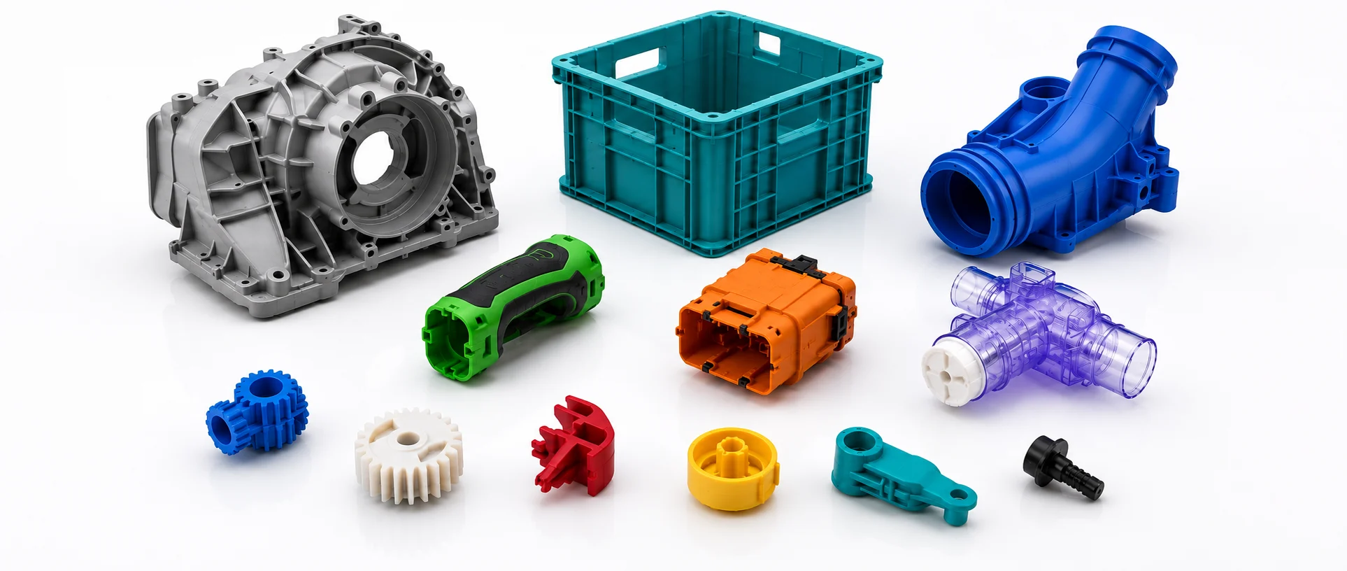 Thermoplastic injection molding services at Hi-Rel Plastics manufacturing facility in Riverside, CA