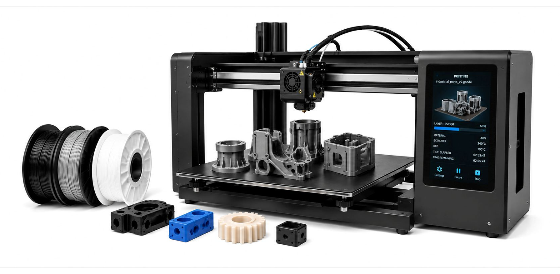 3D printing and rapid prototyping for plastic part development