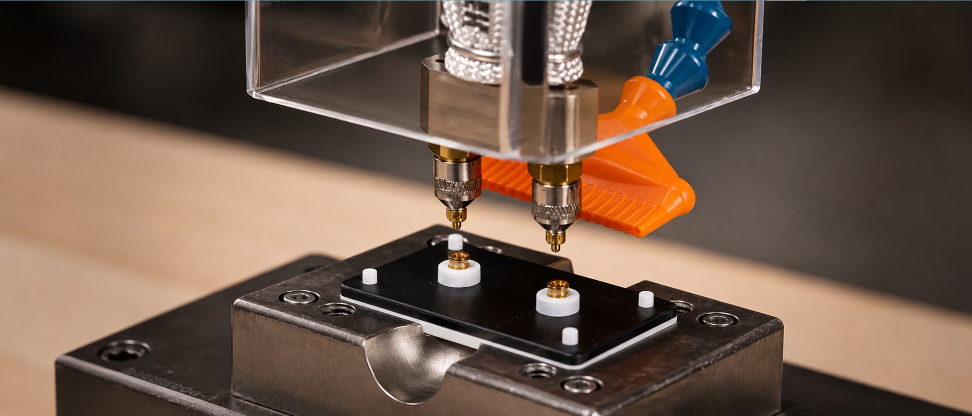 Heat insertion and heat staking services for plastic components in California