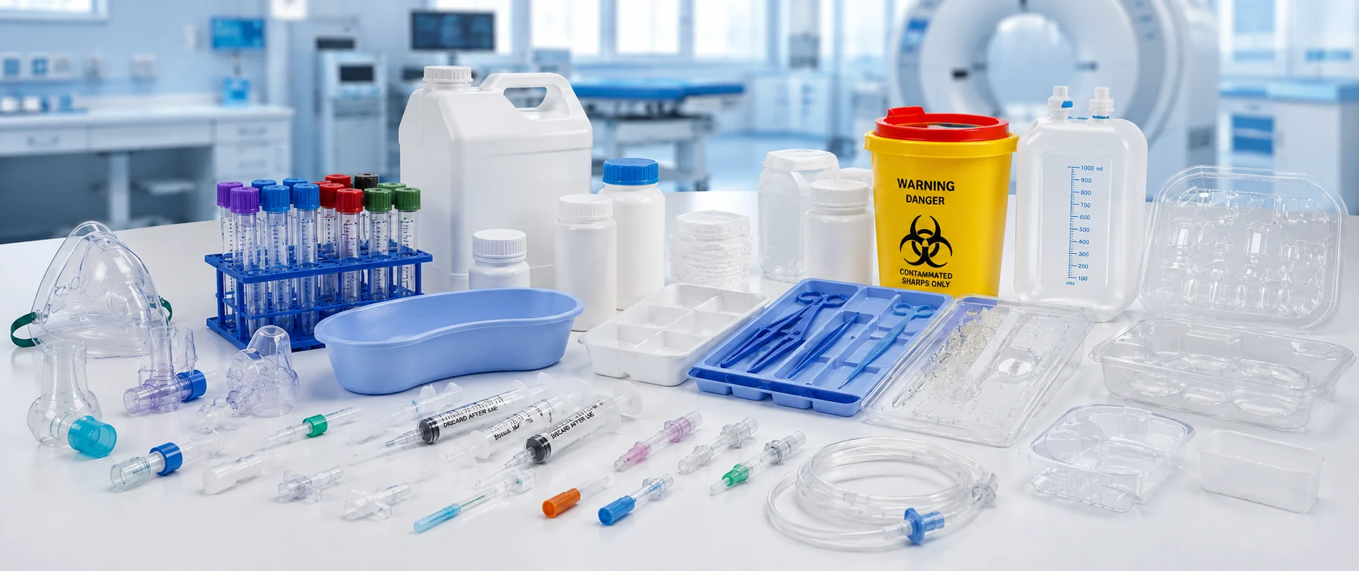Medical plastic injection molding and manufacturing for precision medical devices, laboratory components, and healthcare products